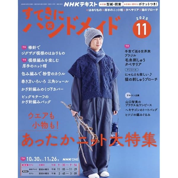 Amazon.co.jp: NHK すてきにハンドメイド 2015年 11 月号 [雑誌] : 本